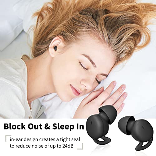 Damipow True Wireless Sleep Earbuds, Noise Blocking Technology