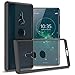 CoverON Hard Slim Fit ClearGuard Series for Sony Xperia XZ2 Case, Clear with Black Trim