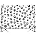 Allenjoy 7x5ft Dog Paw Backdrop Boys Kids Birthday Party Banner Pets Photography Background Cake Table Decoration Photobooth Props