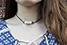 Aphaca Pearl Leather Choker Necklace for Women Handmade Simple Tiny Dainty Pearl Pendant Girl Choker Jewelry Gift (Pearl Set 14'')