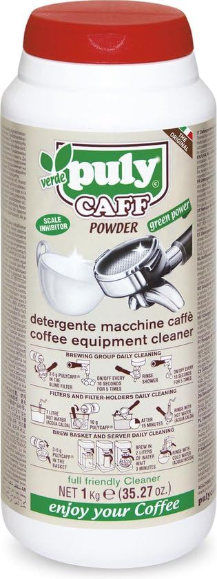Puly Caff Bio Cleaner for Espresso Machines Brewing Unit 1,000 g Made in Italy
