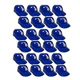 MLB Mini Batting Helmet Ice Cream Sundae/ Snack Bowls-24 Pack-LA Dodgers