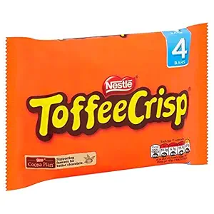Original Toffee Crisp Chocolate Bar Imported From The UK England