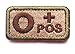 WZT A/b/o/ab+ Blood Type Patch Morale Patch Medical Treatment Military Badges Tactical Patches for Cap Jacket (O)