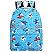 CAMTOP Preschool Backpack for Kids Boys Toddler Backpack Kindergarten School Bookbags (Cute Shark-Blue)