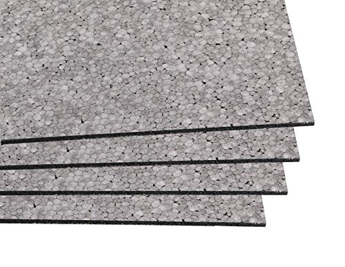 WarmlyYours 2' x 4' CeraZorb Insulating Synthetic Cork Underlayment Sheet, Lightweight - 8 sq. ft. Coverage