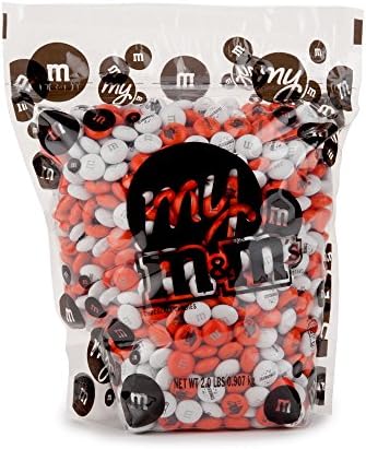 Graduation Custom M&amp;M'S 2lb Bulk Candy Bag (Orange)