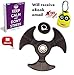 BEST Prime FabQuality Spin Anxiety Attention Toy With BONUS eBook Included + Minion Key Chain- Perfect For ADD, ADHD Relieves Stress, Autism, Anxiety And Relax for Children and Adults