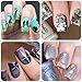 Nail Stamping Plate Stamper Plates - Ejiubas Double-Sided Stamping Plates Set 3Pcs Nail Art Stamp Templates Nail Art Design EJB-X17 X18 Blackqueennaildesign