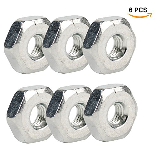 HIFROM Replacement Bar Nuts For Stihl CHAINSAW MS290 MS360 025 036 046 064 066 ms250 ms260 ms360 (6 Pcs)