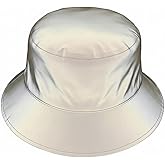 PAODIKUAI Men and Women Night Reflective Hat Runner Cap Visor Bucket Hat Flash Rave Festival Boonie Cap