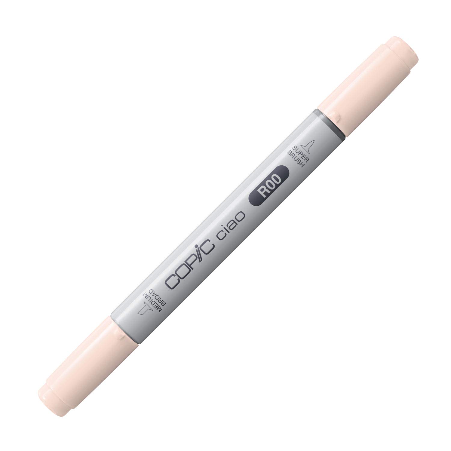 Copic Ciao Coloured Marker Pen - (R-00) Pinkish White, For Art & Crafts, Colouring, Graphics, Highlighter, Design, Anime, Professional & Beginners, Art Supplies & Colouring Books