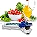 Sushi Maker Machine Kit Includes 1 x Sushi Mat, 1 x Dolma Sarma Roller/Vegetable Meat Roller/Stuffed Grape Leaves Cabbage Rolling Tool for Beginners and Children