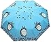 My Neighbor Totoro Lovely Automatic Clear Umbrella Telescopic umbrella UV Protection Daily Use (Blue)