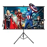 Projector Screen with Stand, Powerextra 100 inch