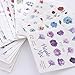 24 Sheets Nail Art Stickers Flower Designs Nail Decals Water Transfer Nail Art Supplies Sliders for Women Acrylic Nails Decorations Manicure Tips Wraps Accessories Floral Butterfly Patterns Set Decor