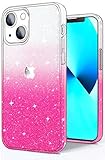 JJGoo Compatible with iPhone 14 Case, Bling Sparkle