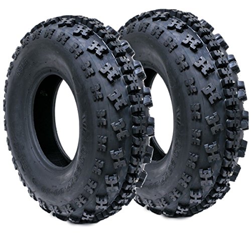 Russo 2PK 23x7x10 23x7-10 P348 6PLY 6PR Knobby ATV UTV Quad Sports Utility Vehicle Tires GNCC Race GBC Style Kawasaki Yamaha Suzuki Honda Kubota