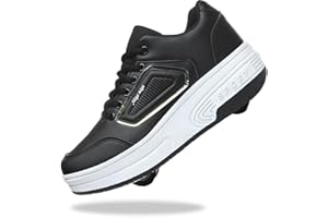 Yogeeft Roller Shoes for Kids - Retractable Wheel Shoes for Christmas Halloween Beginners