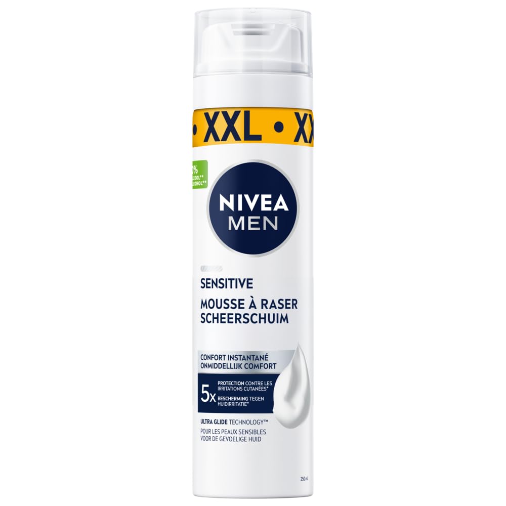 Nivea Sensitive Shaving Foam, 250 g
