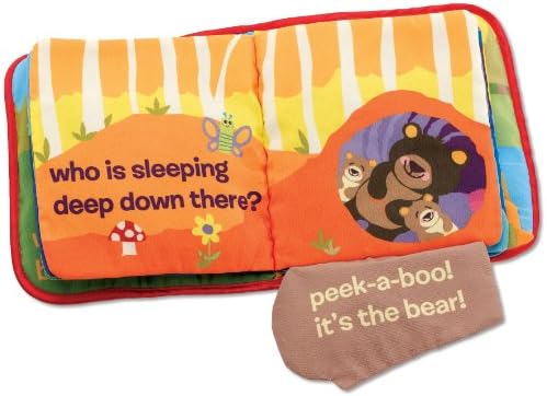 lamaze peek a boo forest soft book