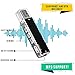 Mini USB Voice Recorder with Earphones and OTG Adapter, 8GB Digital Sound Audio Recording Device for Lectures Meetings, Rechargeable Portable Mac Compatible Dictaphone (Black) by M&T Products