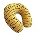 World's Best Feather Soft Microfiber Neck Pillow, One Size, Tiger Print