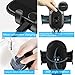mixigoo Car Phone Mount Holder - Air Vent Car Dashboard Phone Holder Washable One Touch Strong Sticky (Grey-Old Version)