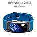 Moretek Fit2 Wrist Strap for Samsung Gear Fit2 Pro/Gear Fit 2 Fitness Accessories (Navy)