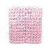 Artificial Flowers with Silk Rose Foam Bouquet Wedding Party Home Decoration Bouquet 144PCS 2CM (light pink)