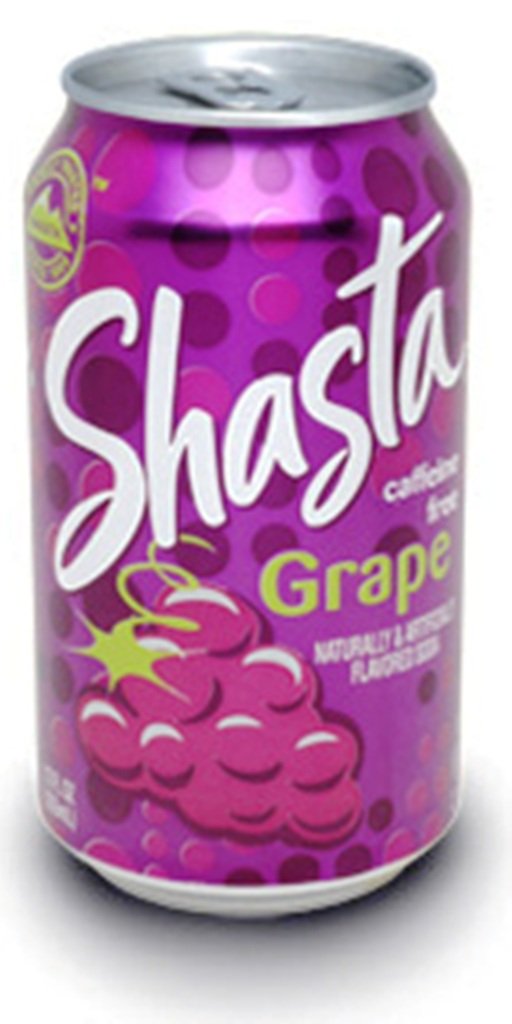 Shasta Grape Soda, 12Ounce (Pack of 2) Soda Soft Drinks
