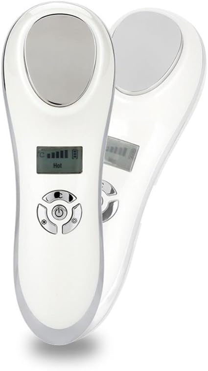 ultrasonic hot & cold facial massager