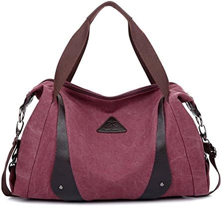 ZENTEII Women Retro Vintage Canvas Handbag Shoulder Bag