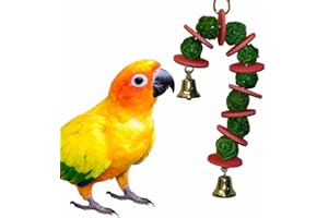 Super Bird Creations 10 by 4-Inch Vine Ball Candy Cane Bird Toy, Small