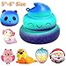 Jumbo Slow Rising Squishies Charms Kawaii Squishies Cream Scented Toys For Kids and Adults (White)