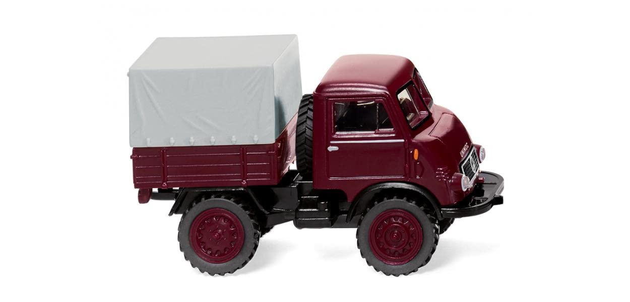 Wiking 036805 Unimog U402 Burgundy 1953-59
