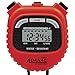 Marathon Adanac 3000 Digital Stopwatch Timer, Red - High Precision Accuracy to 1/100th Seconds - Water, Dust & Shock Resistant - 46” Lanyard Included