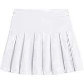 Arshiner Girl's Tennis Skirts with Shorts Athletic Pleated Skirt Workout Performance Skorts with Pockets for Kids 4-13Y