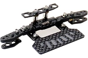 DAYUDDRICAR 1 Set Self-made Carbon Fiber CNC Parts Rear Bumper Kit for Tamiya MS MSL Mini 4WD Car Accessories Part