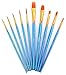 Acrylic Paint Set 24 Colors- Bonus 10 Acrylic Paint Brushes Included - Acrylic Paints for Artists - Heavy Body Acrylic Paint - Artist Quality Acrylic Paint - Canvas Paint with Acrylic Paint Brush Set