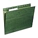 Smead Hanging File Folder with Tab, 1/3-Cut Adjustable Tab, Letter Size, Standard Green, 25 per Box (64035)