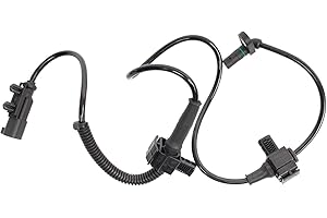 TRQ Rear ABS Wheel Speed Sensor Compatible with 2014-2019 Chevrolet Silverado 1500 2019 Silverado 1500 LD 2015 Tahoe GMC Sierra 1500 Sierra 1500 Limited 2015-2017 Yukon