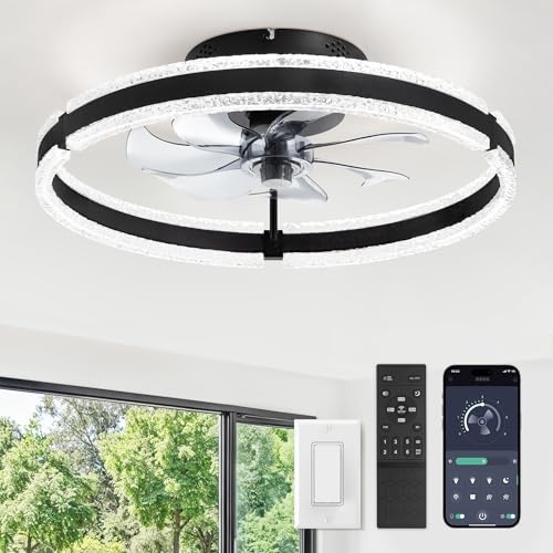 LEDIARY 20-Inch Fandelier Fan