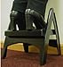 Adams Manufacturing 8530-02-3731 Quik-Fold Step Stool, Black