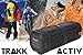 TRAKK ACTIV Bluetooth Bike Speaker - 30 Hours Playtime, 16W 360 Degree Audio with 100ft Range, 6000 mAh Battery & USB Connectivity -Waterproof/Shockproof/Dustproof Portable Bluetooth Speaker, Black