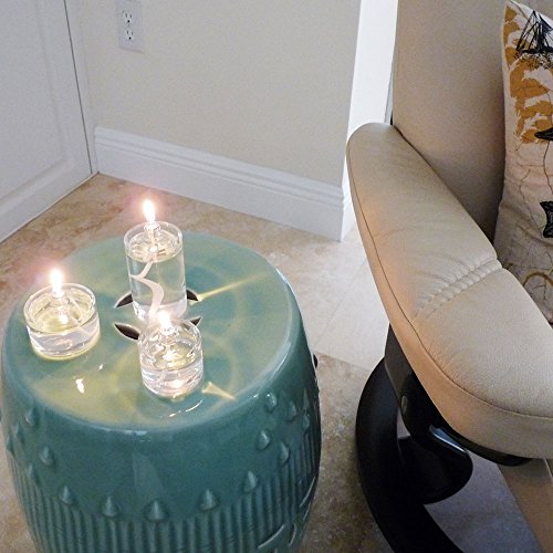 Firefly 3Ounce Refillable Glass Liquid Candle Votive Size Emergency