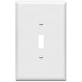 ENERLITES Toggle Light Switch Wall Plate, Jumbo