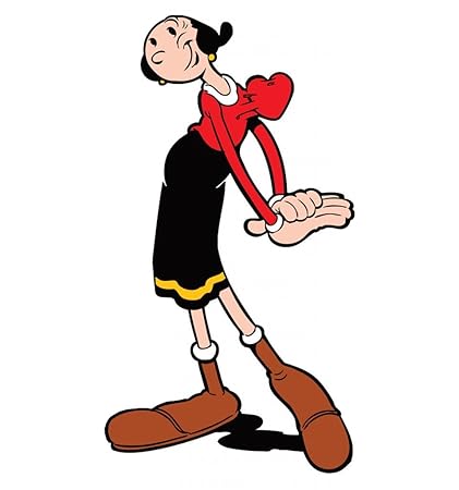 Znalezione obrazy dla zapytania olive oyl
