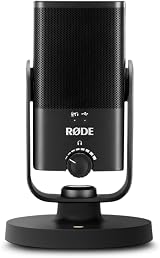 RØDE NT-USB Mini USB Condenser Microphone Podcast Streaming Studio
