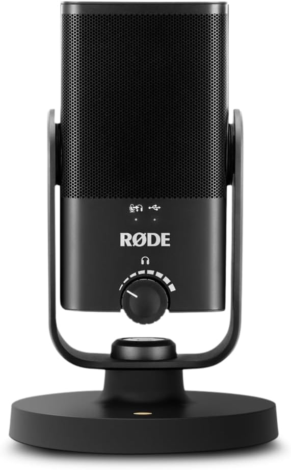 RØDE NT-USB Mini USB Condenser Microphone Podcast Streaming Studio